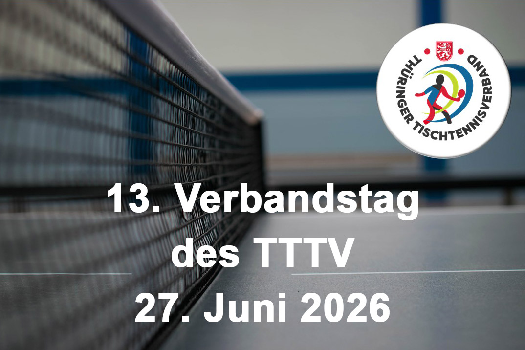 Einberufung 13. Verbandstag des TTTV